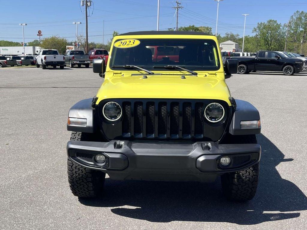 used 2023 Jeep Wrangler car, priced at $33,995