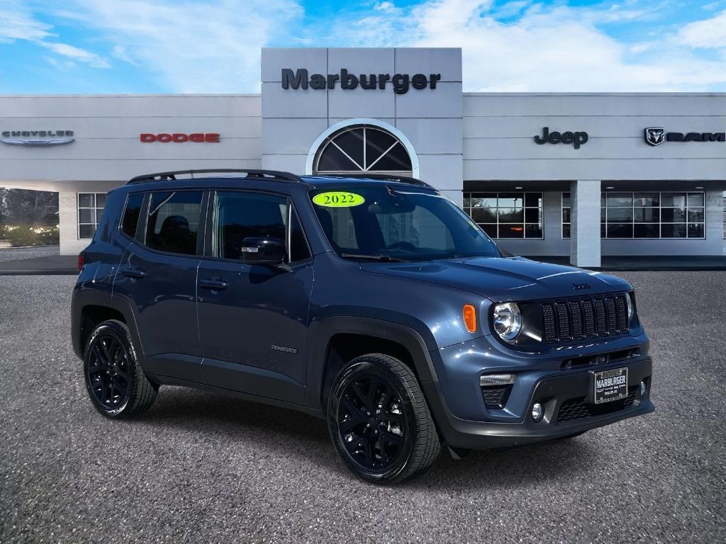 used 2022 Jeep Renegade car, priced at $20,699