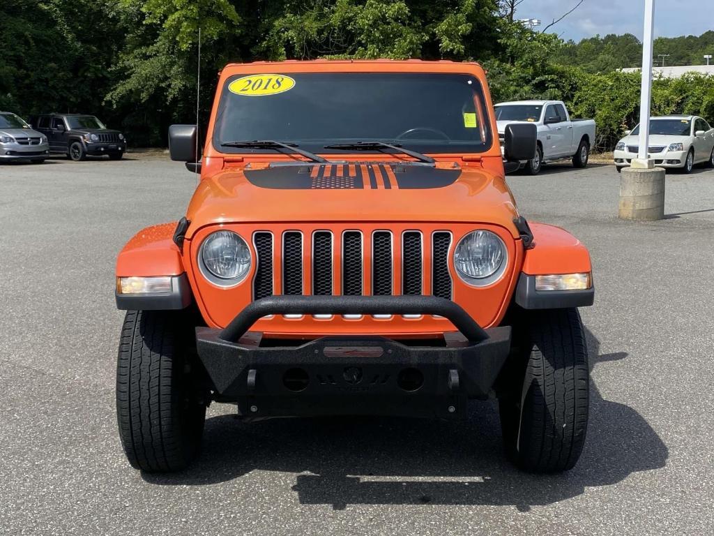 used 2018 Jeep Wrangler Unlimited car, priced at $29,999