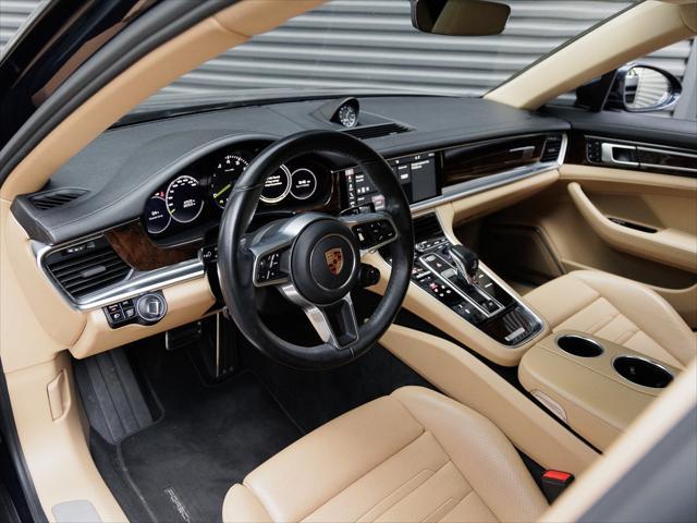 used 2018 Porsche Panamera e-Hybrid car, priced at $59,990