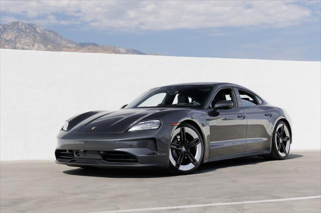 used 2025 Porsche Taycan car, priced at $119,990