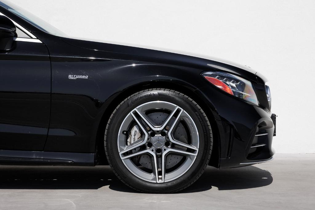 used 2023 Mercedes-Benz AMG C 43 car, priced at $69,990