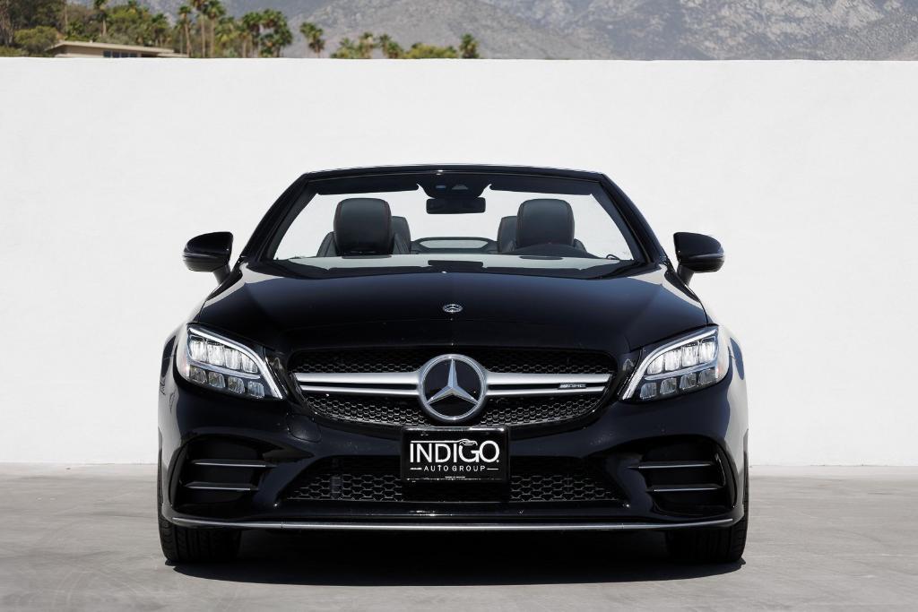 used 2023 Mercedes-Benz AMG C 43 car, priced at $69,990