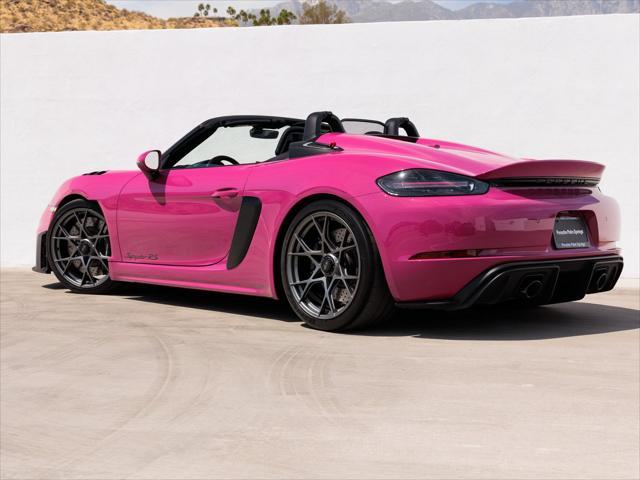 used 2024 Porsche 718 Spyder car, priced at $224,990