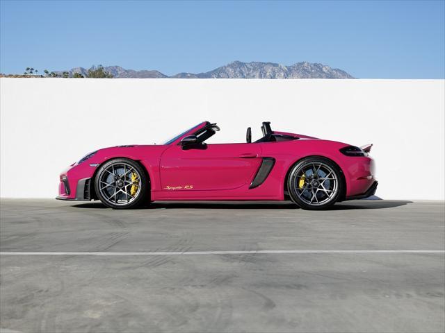 used 2024 Porsche 718 Spyder car, priced at $249,990