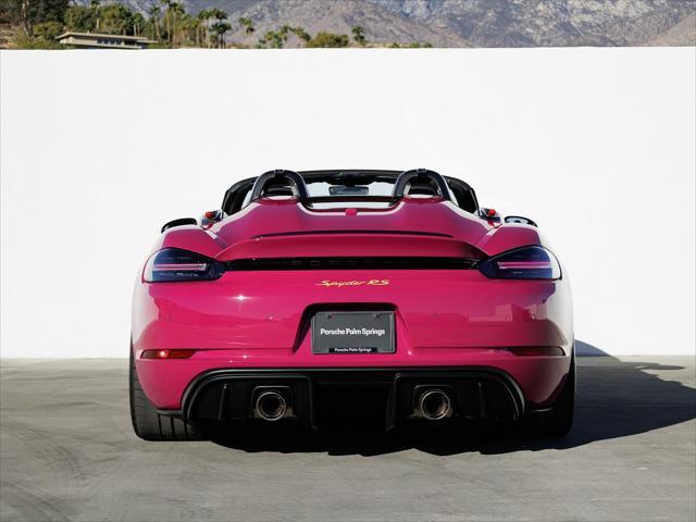 used 2024 Porsche 718 Spyder car, priced at $249,990