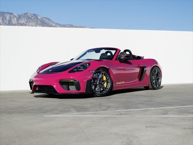 used 2024 Porsche 718 Spyder car, priced at $249,990