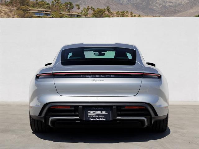 used 2025 Porsche Taycan car, priced at $108,990