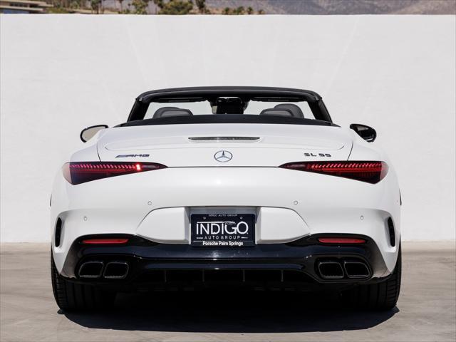 used 2022 Mercedes-Benz AMG SL 55 car, priced at $86,490