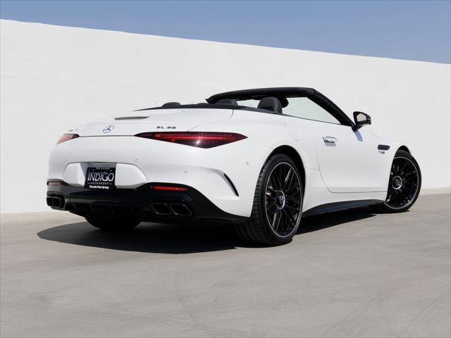 used 2022 Mercedes-Benz AMG SL 55 car, priced at $86,490