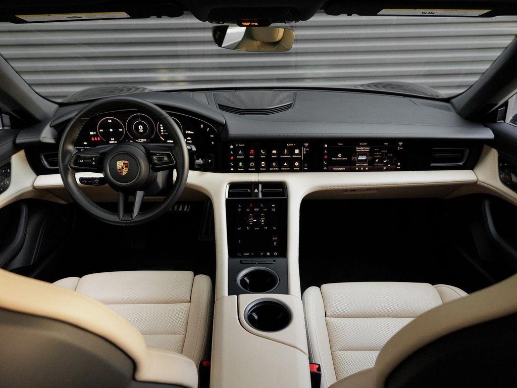used 2024 Porsche Taycan car, priced at $95,990