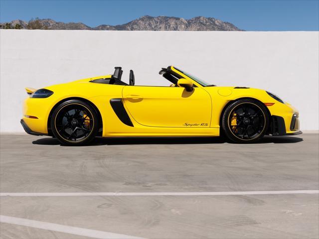 used 2025 Porsche 718 Spyder car, priced at $223,880