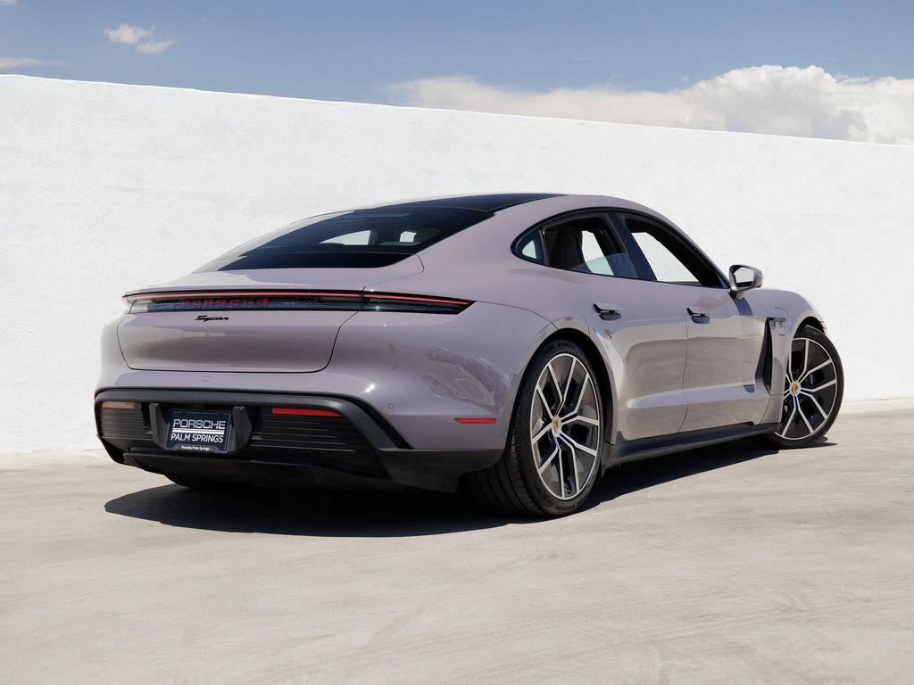 used 2025 Porsche Taycan car, priced at $98,990