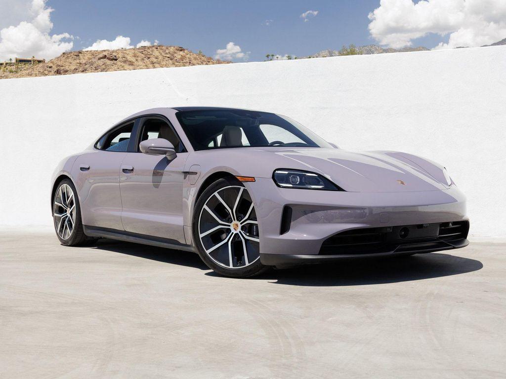 used 2025 Porsche Taycan car, priced at $98,990
