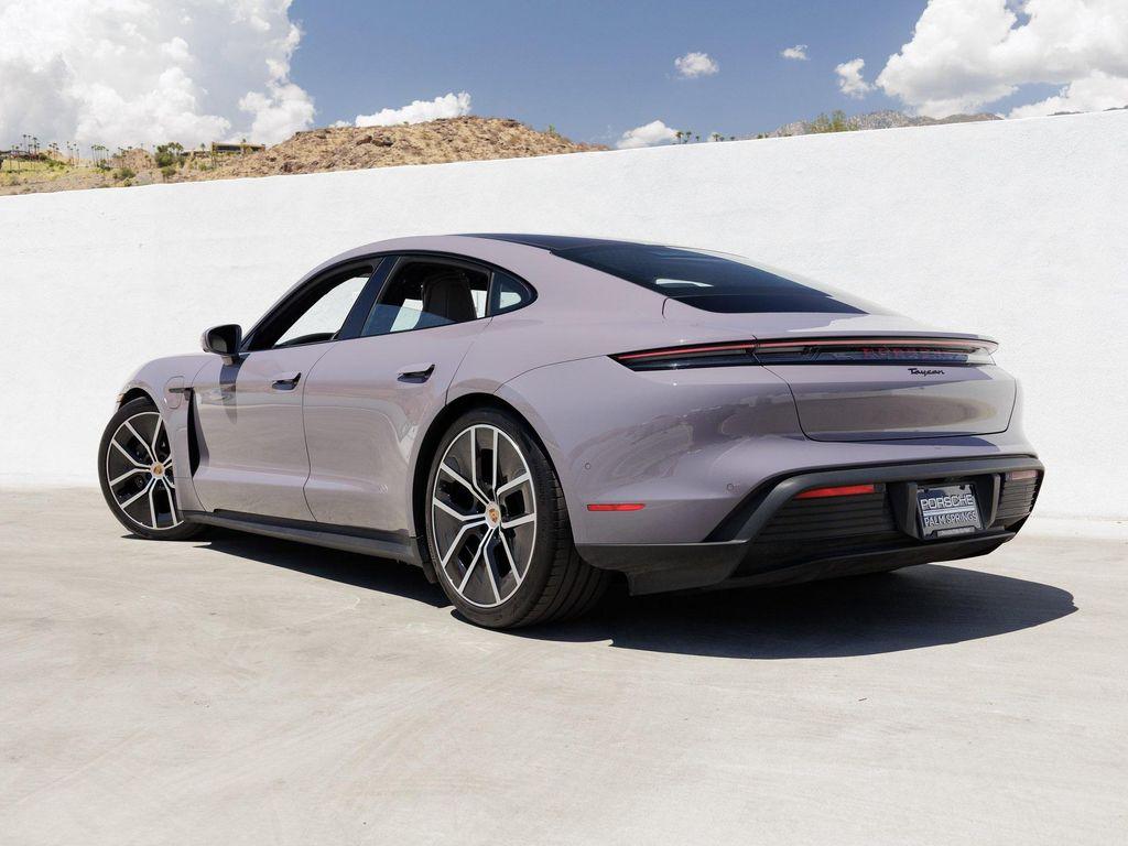 used 2025 Porsche Taycan car, priced at $98,990