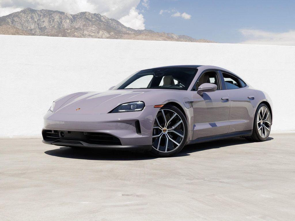 used 2025 Porsche Taycan car, priced at $98,990
