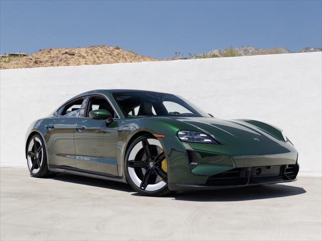 used 2025 Porsche Taycan car, priced at $203,394