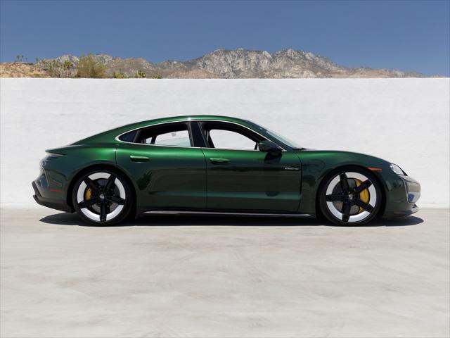 used 2025 Porsche Taycan car, priced at $203,394