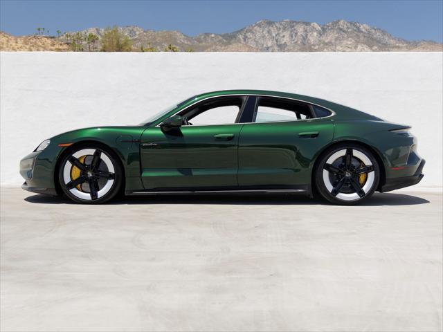 used 2025 Porsche Taycan car, priced at $203,394