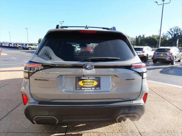 new 2025 Subaru Forester car, priced at $36,654