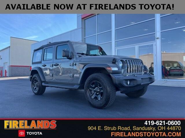 used 2020 Jeep Wrangler Unlimited car, priced at $21,000