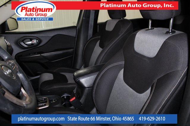used 2015 Jeep Cherokee car, priced at $11,000