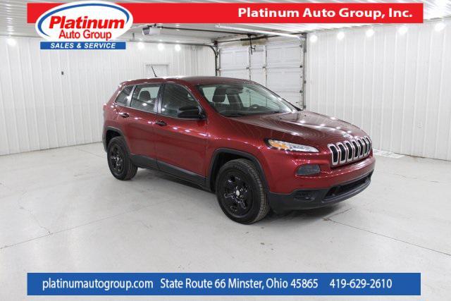 used 2015 Jeep Cherokee car, priced at $11,000