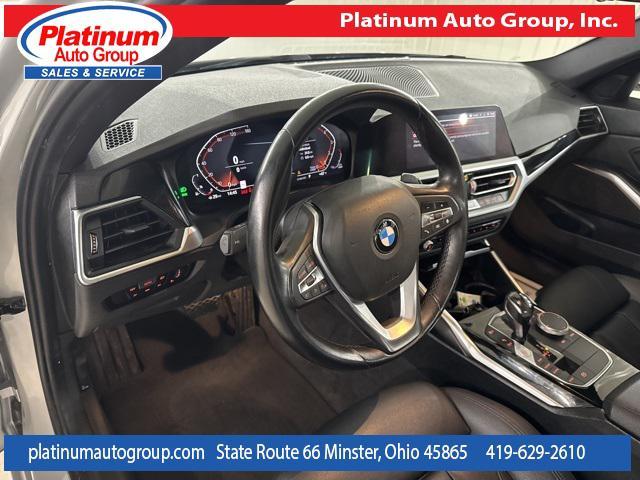 used 2019 BMW 330 car, priced at $19,404