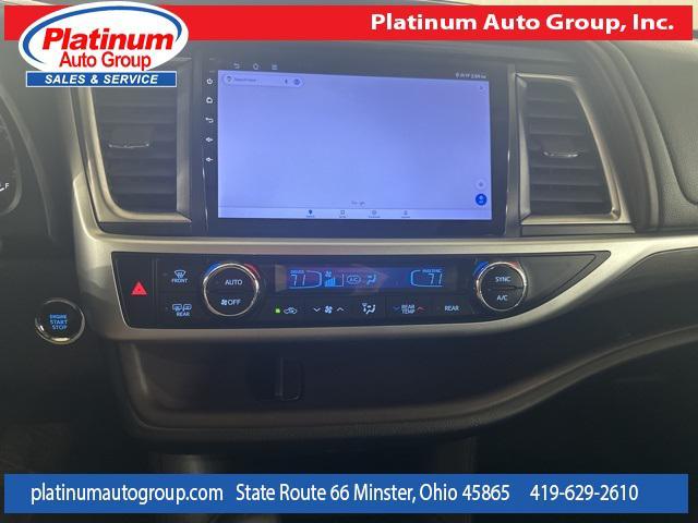 used 2018 Toyota Highlander car, priced at $23,424