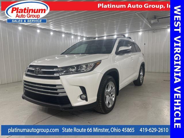 used 2018 Toyota Highlander car, priced at $23,424