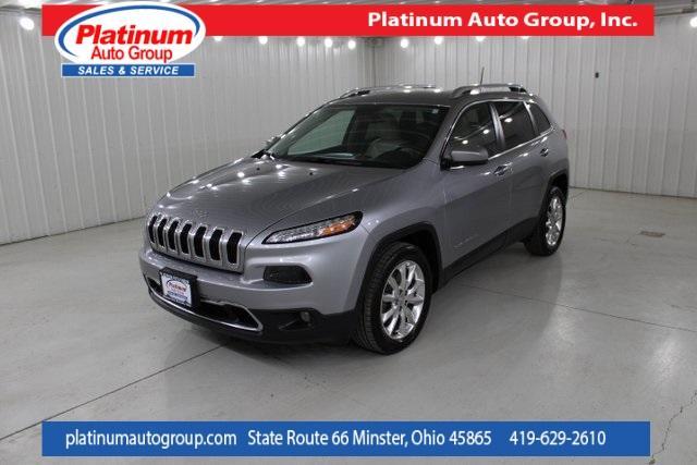 used 2017 Jeep Cherokee car, priced at $14,650