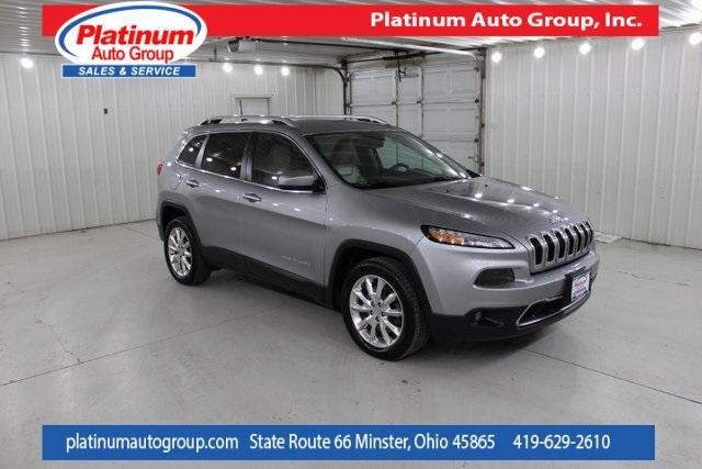 used 2017 Jeep Cherokee car, priced at $14,650