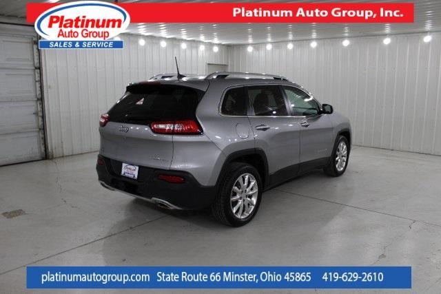 used 2017 Jeep Cherokee car, priced at $14,650