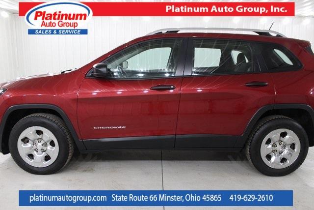 used 2016 Jeep Cherokee car, priced at $13,095