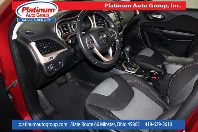 used 2016 Jeep Cherokee car, priced at $13,095