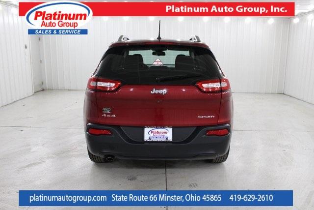 used 2016 Jeep Cherokee car, priced at $13,095