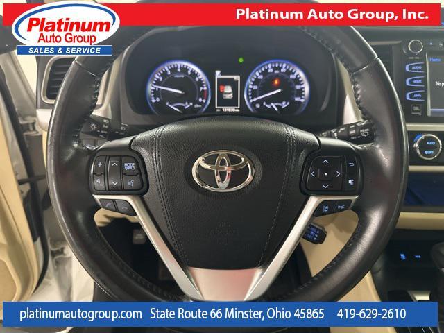 used 2018 Toyota Highlander car, priced at $22,500