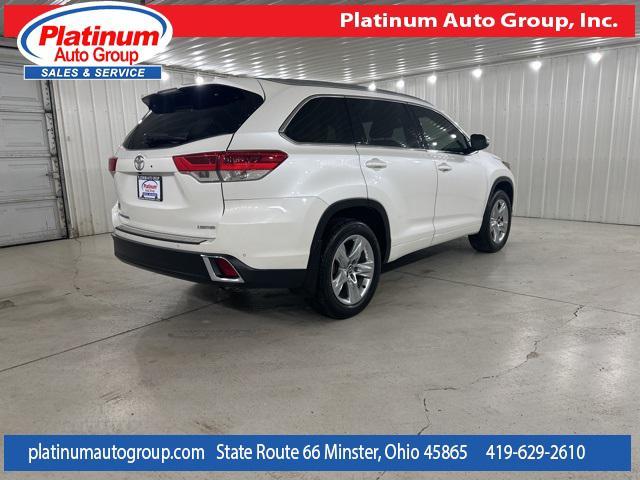 used 2018 Toyota Highlander car, priced at $22,500