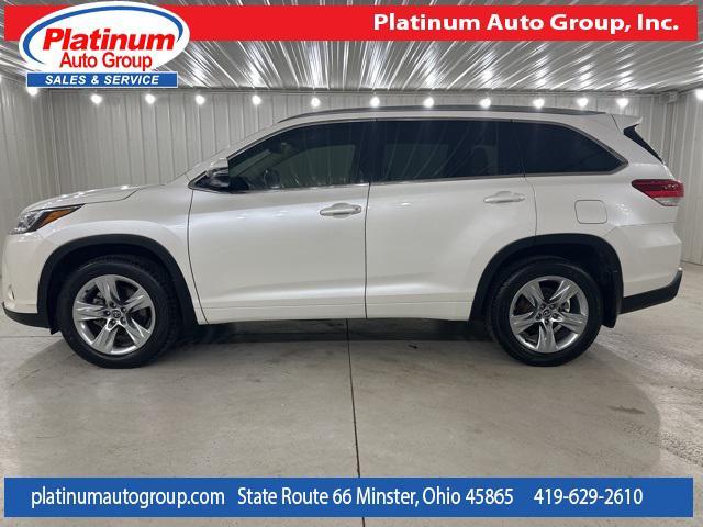 used 2018 Toyota Highlander car, priced at $22,500
