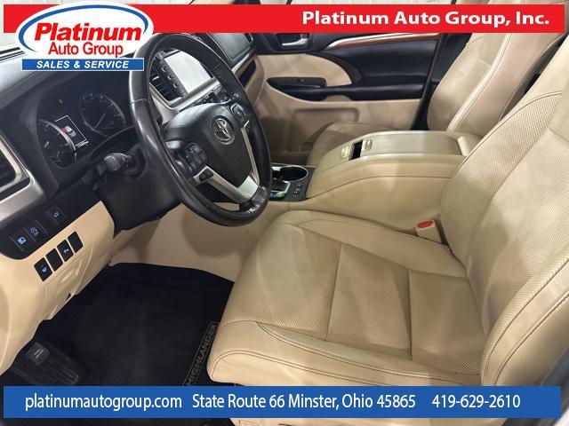 used 2018 Toyota Highlander car, priced at $22,500