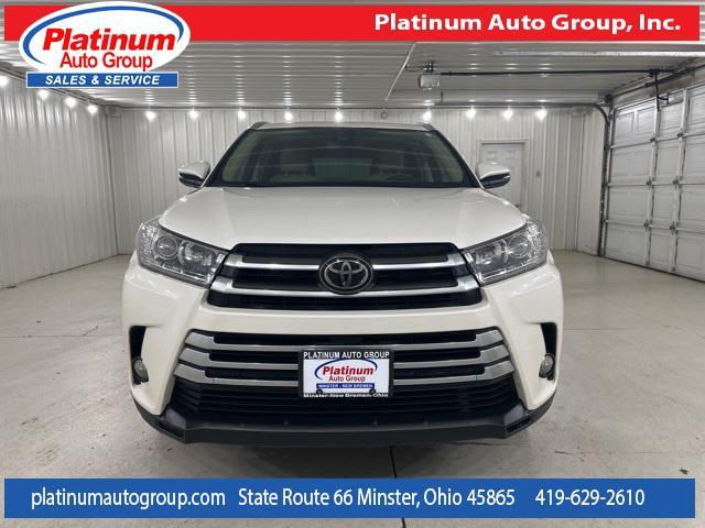 used 2018 Toyota Highlander car, priced at $22,500