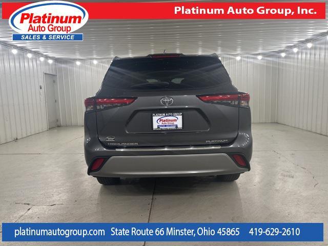 used 2021 Toyota Highlander car, priced at $31,698