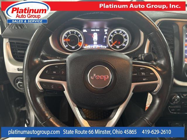used 2015 Jeep Cherokee car, priced at $13,500