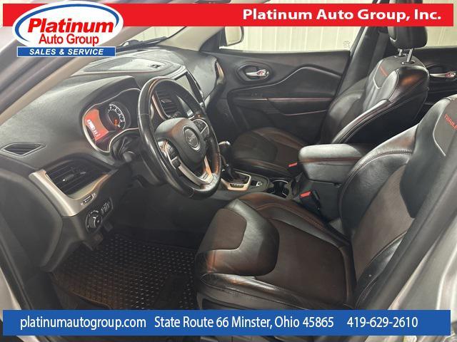 used 2015 Jeep Cherokee car, priced at $13,500