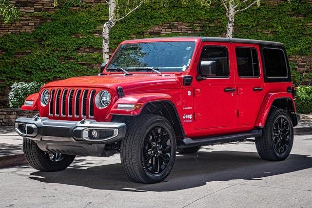 used 2021 Jeep Wrangler Unlimited 4xe car, priced at $37,940