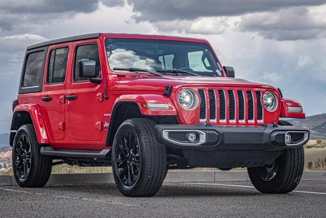 used 2021 Jeep Wrangler Unlimited 4xe car, priced at $37,940