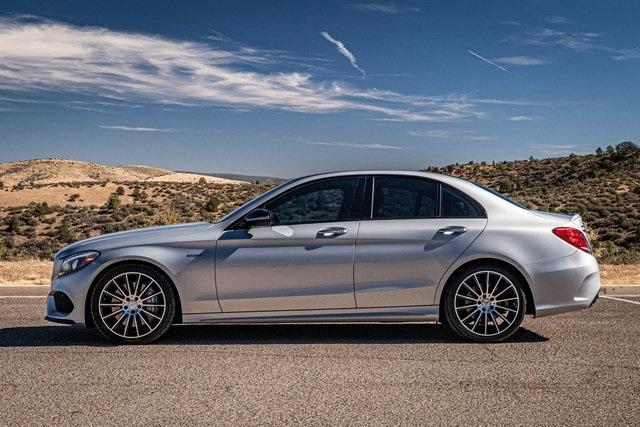 used 2017 Mercedes-Benz AMG C 43 car, priced at $24,808