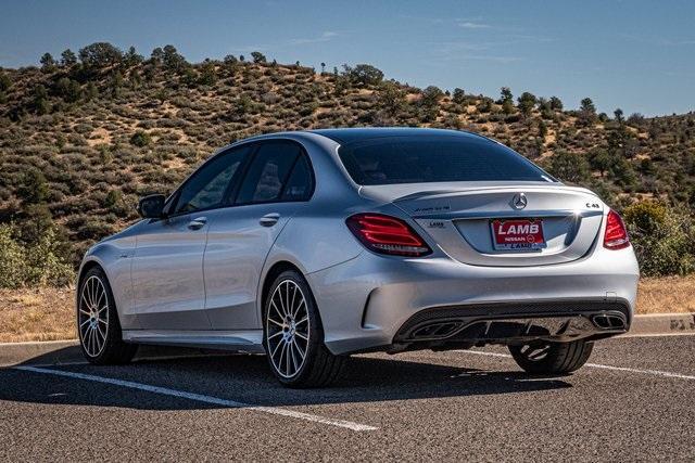 used 2017 Mercedes-Benz AMG C 43 car, priced at $24,808