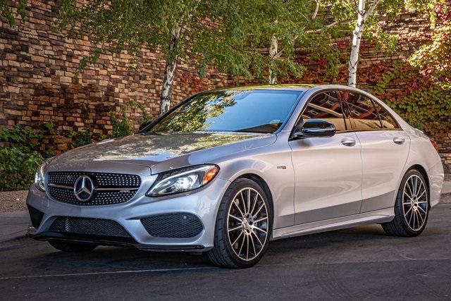 used 2017 Mercedes-Benz AMG C 43 car, priced at $24,808