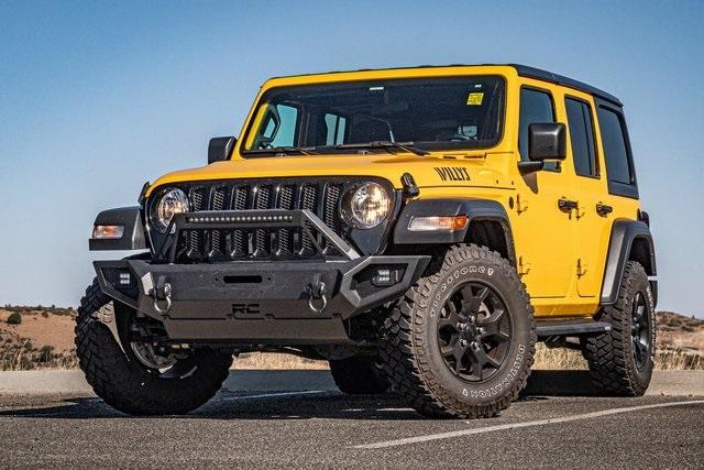 used 2021 Jeep Wrangler Unlimited car, priced at $36,488